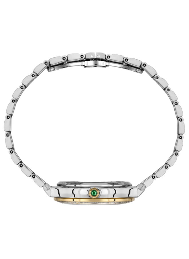 Beverly Hills Polo Club Women's Watch, Analog Display and Metal Strap - BP3630C.270, Silver