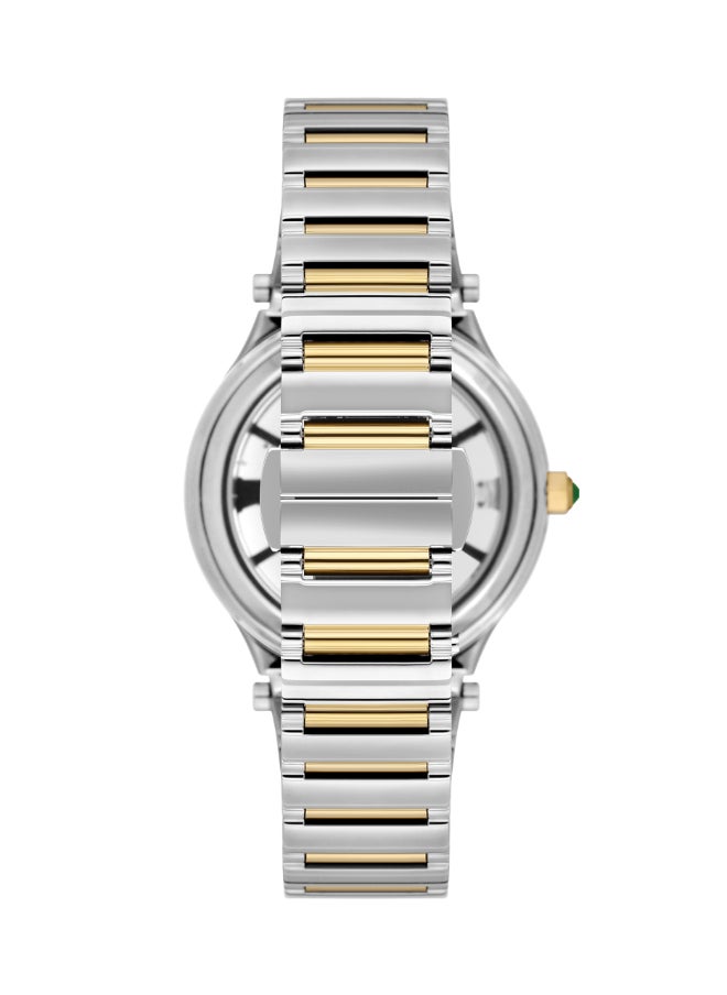 Beverly Hills Polo Club Women's Watch, Analog Display and Metal Strap - BP3630C.270, Silver