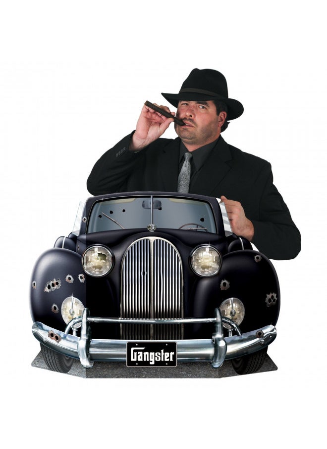 Gangster Car Photo Prop Party Accessory (1 count) (1/Pkg)