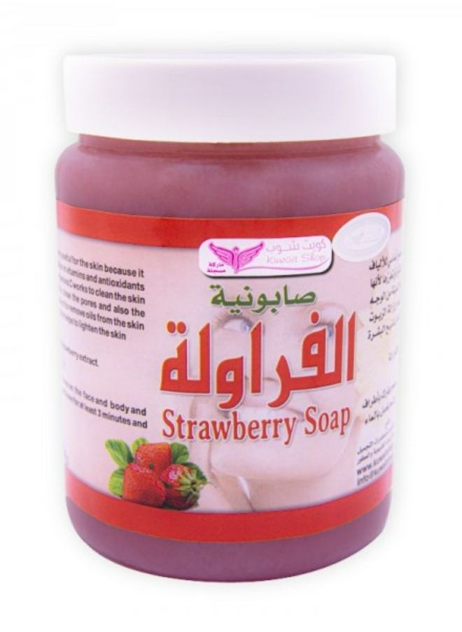 Licorice Soap 500 ML+Strawberry mixture soap