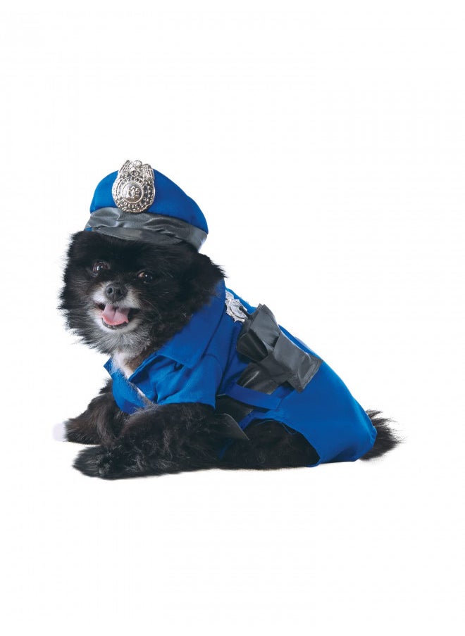 Rubie's Police Dog Pet Costume, Large