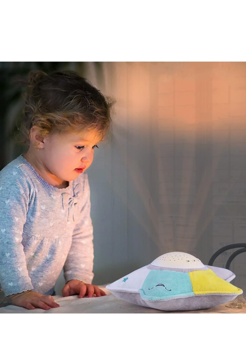 Starlight Projector for Kids – Plush Star Night Light with 10 Lullabies, Volume Control, and Soothing Star Projection – Ideal for Newborns, Toddlers, and Perfect Birthday & Holiday Gift