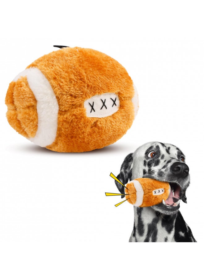 Ethical Plush Football Dog Toy, 4-1/2-Inch