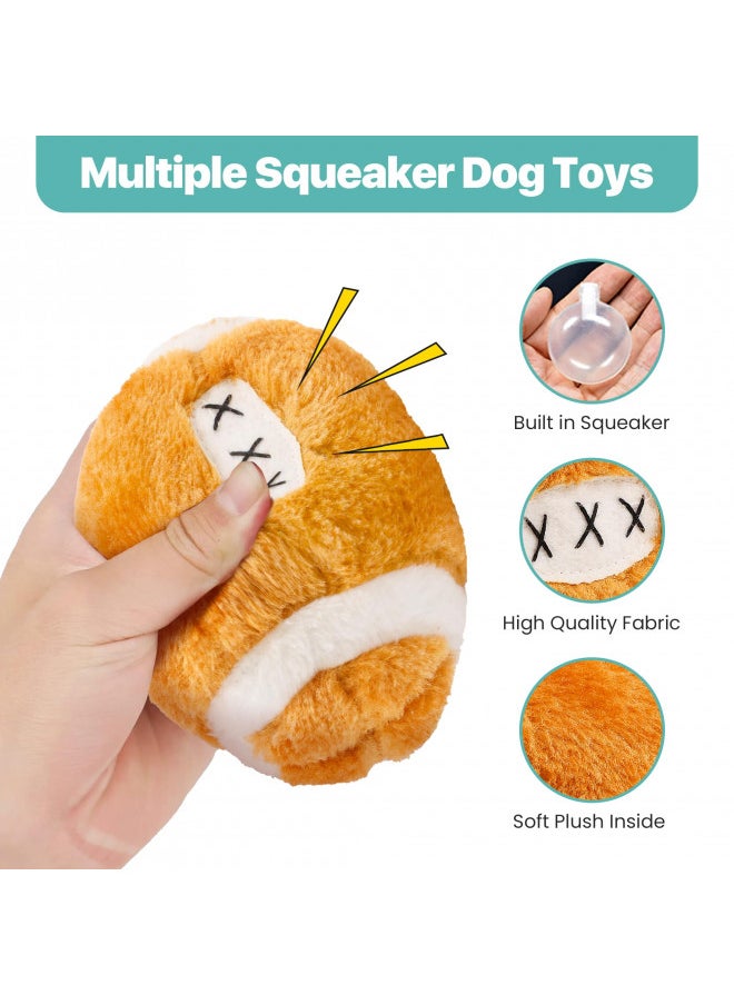 Ethical Plush Football Dog Toy, 4-1/2-Inch