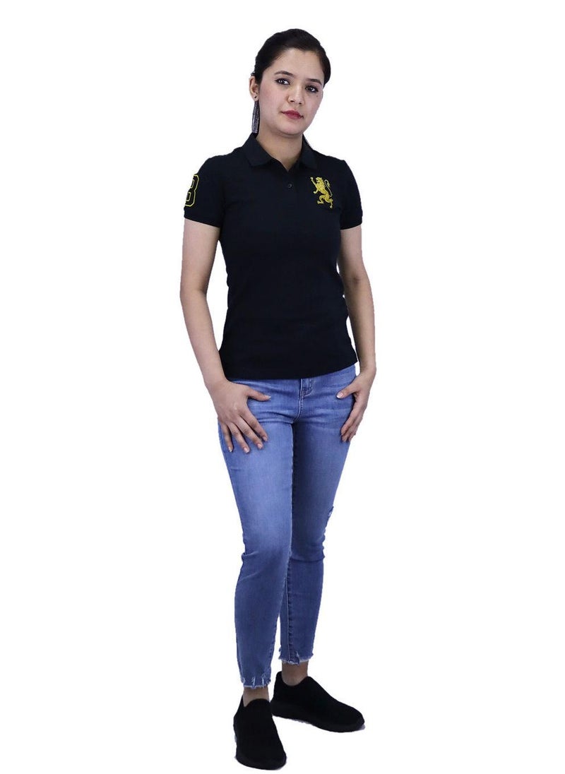 Women's 3D Lion Polo