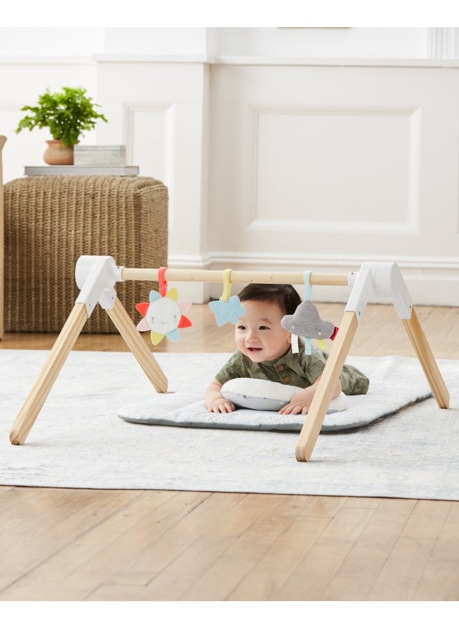 Silver Lining Cloud Wooden Activity Gym