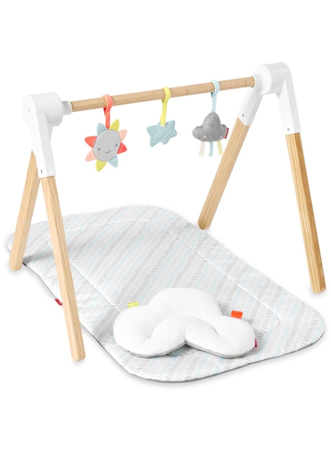 Silver Lining Cloud Wooden Activity Gym