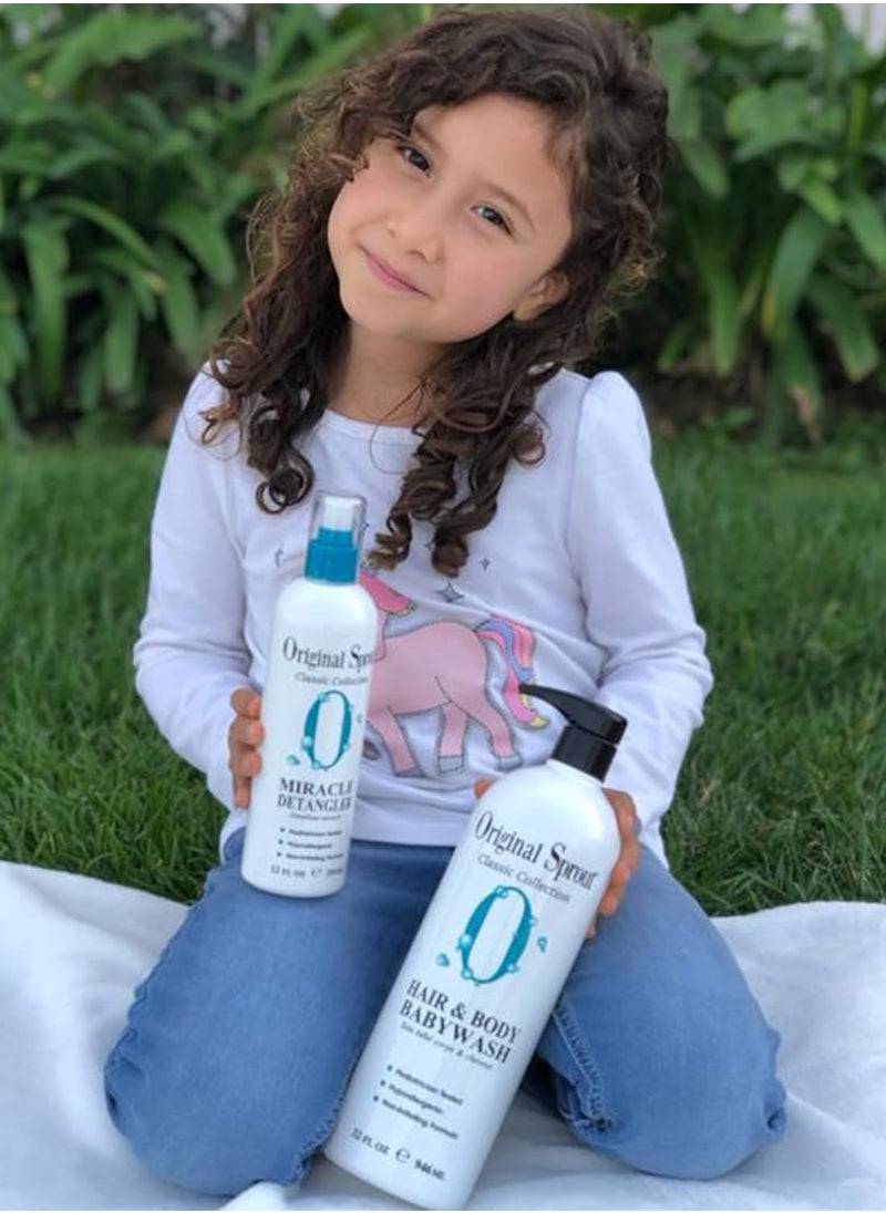 Original Sprout Miracle Detangler, Leave-In Conditioner Treatment for All Hair Types, 12 oz. Bottle