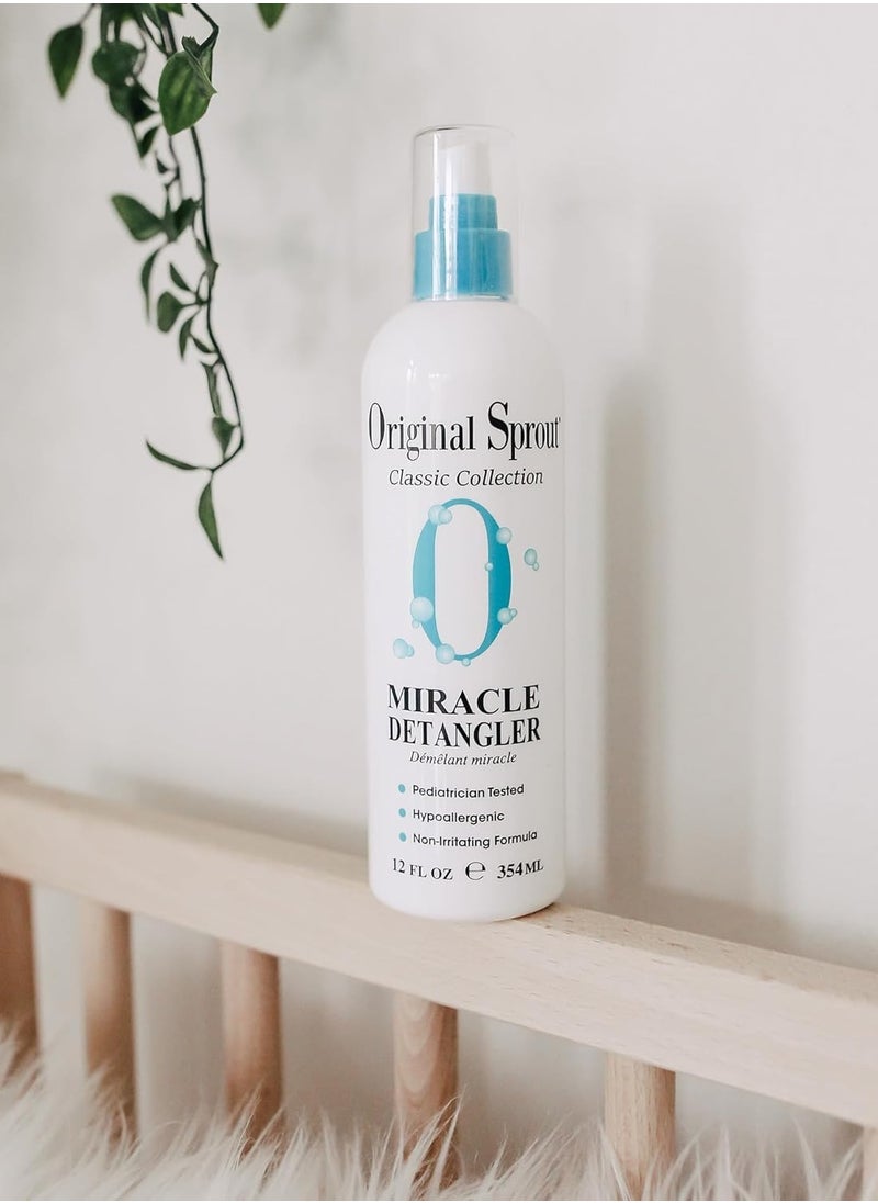 Original Sprout Miracle Detangler, Leave-In Conditioner Treatment for All Hair Types, 12 oz. Bottle
