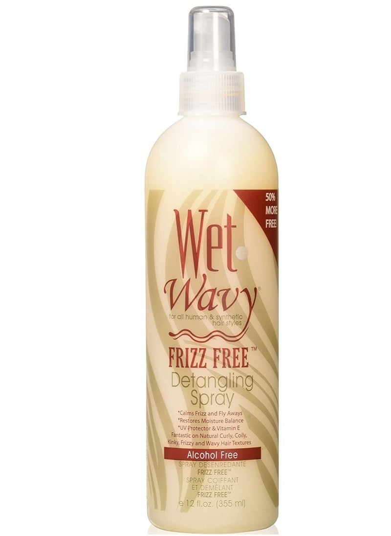 Wet N Wavy Detangiling Spray Bonus, 12 Ounce