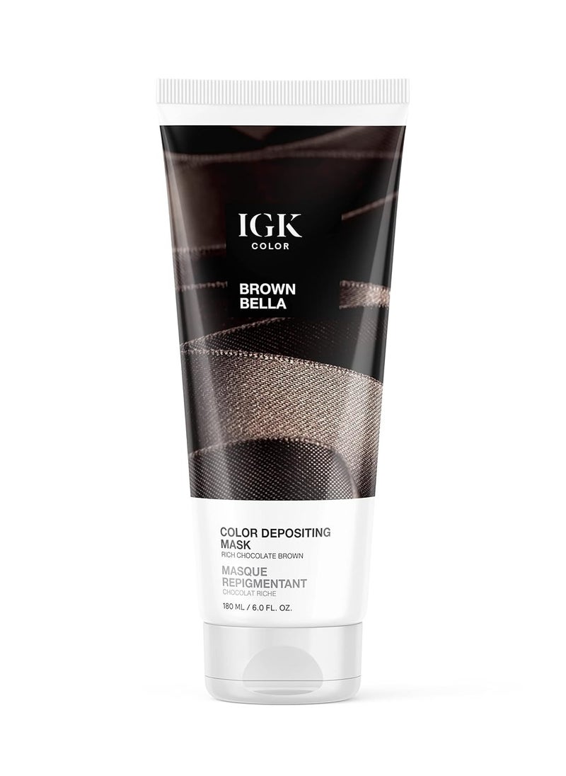 IGK COLOR DEPOSITING MASK | Conditioning + Hydrate + Shine | Vegan + Cruelty Free |