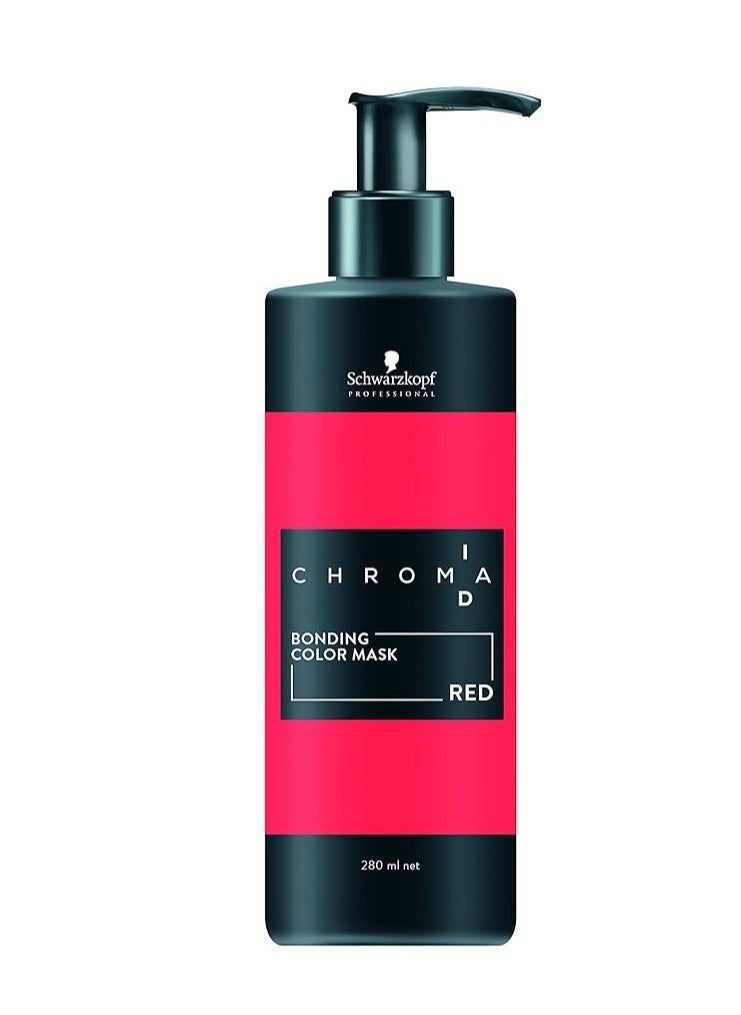 ChromaID Schwarzkopf Bonding Color Mask (Intense) Red, 280 ml