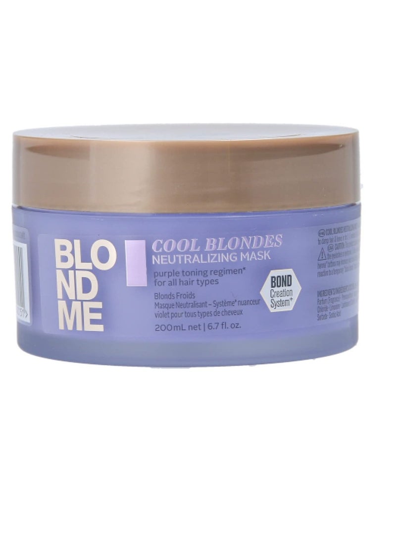 BlondMe Cool Blondes Neutralizing Mask, 6.7-Fluid Ounce, 2631948