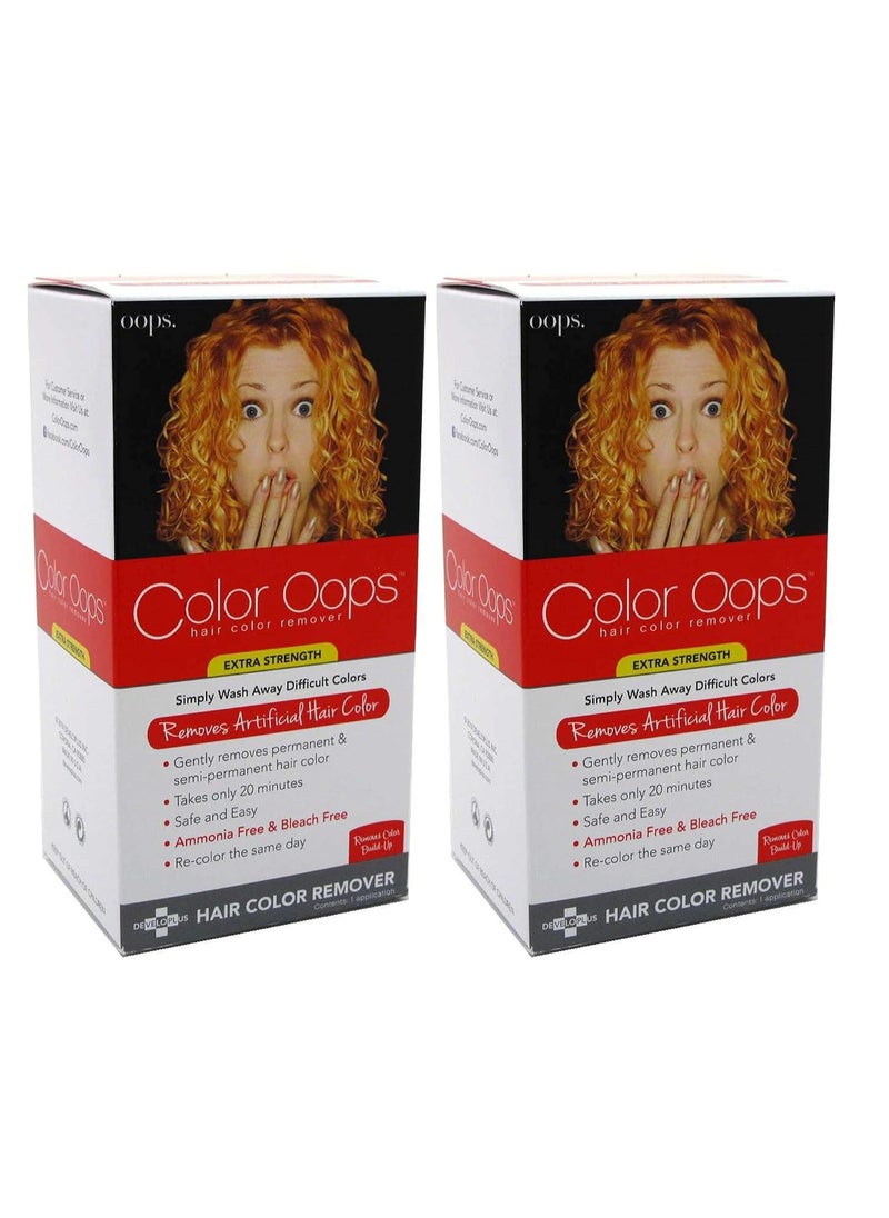 Developlus Color Oops Color Remover (Extra Strength) (Pack of 2)