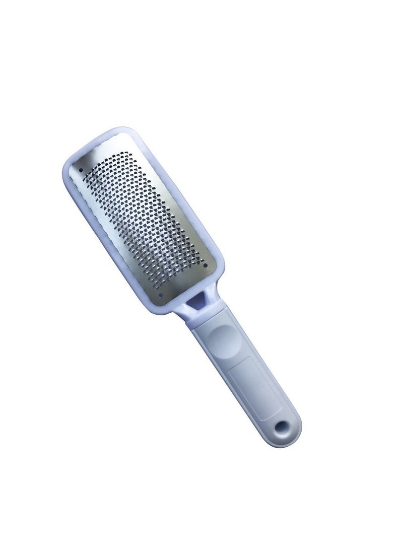 Factory spot wholesale stainless steel foot file foot brush foot grinder foot stone foot rubbing artifact exfoliating foot file White