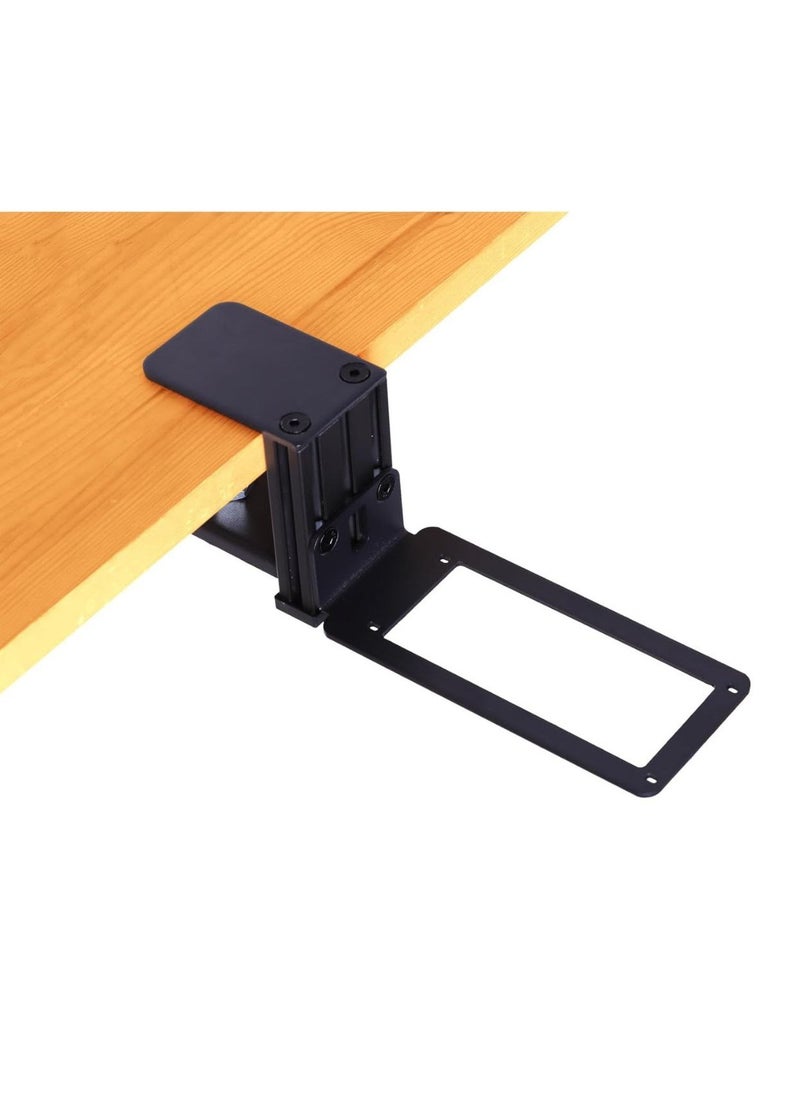 Desk Mount Holder for Flight Sim Joystick-Compatible with Extreme 3D PRO Joystick for Windows, Adjustable Fit Any Desk, Stable, Enduring Metal Holder