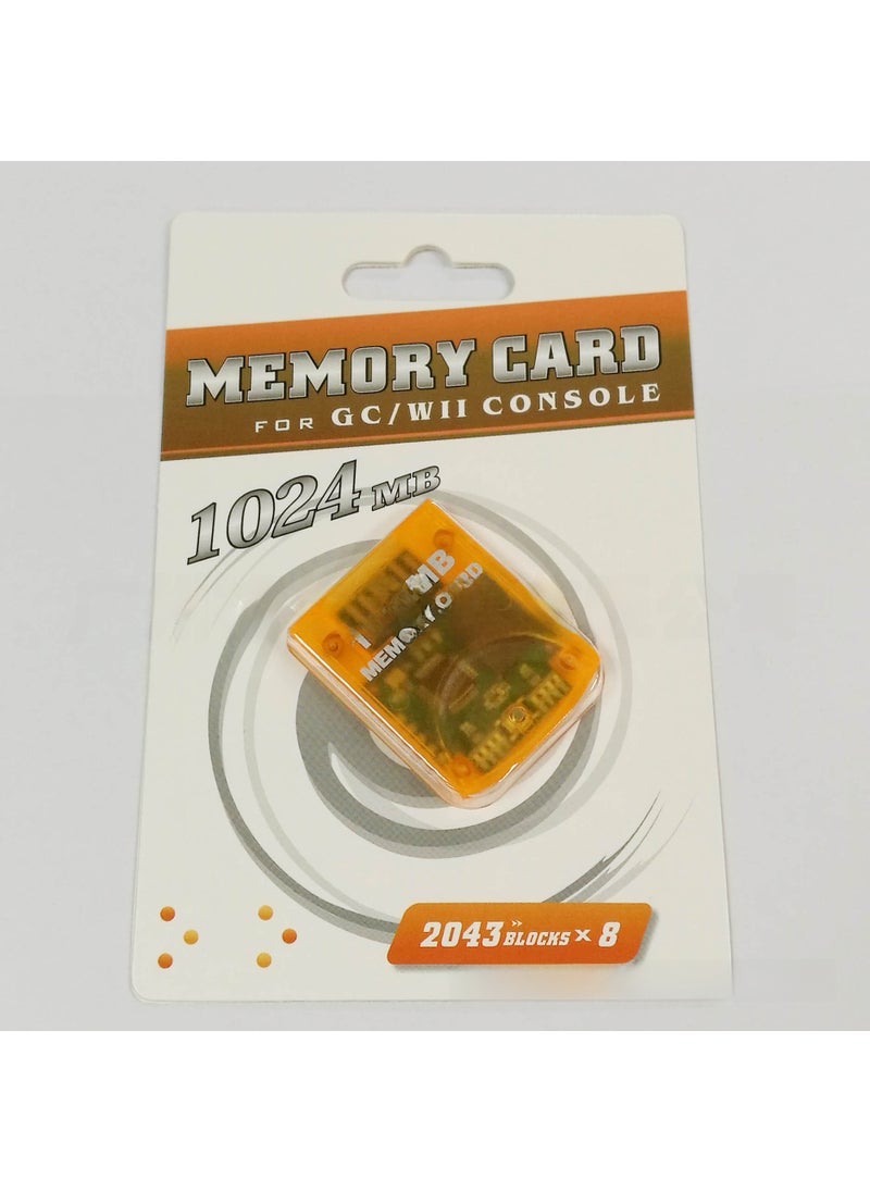 WII1GB Memory Card 1024m Memory Card FOR Wii Memory Card Memory Card new full capacity