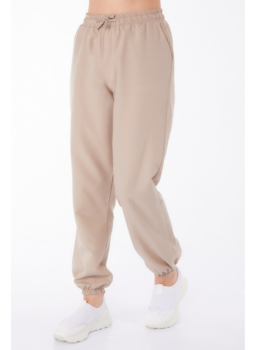 Plain Mid Women's Mink Trousers - 13207