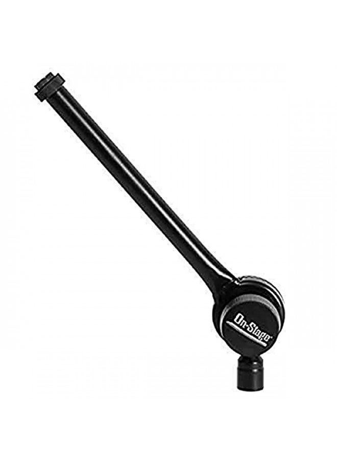 On-Stage Posi-Lok Mini Microphone Boom Arm, Black