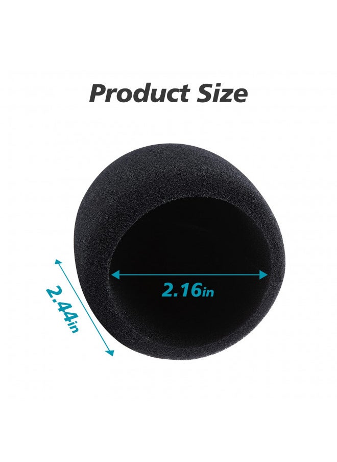 YOUSHARES Yeti Nano Microphone Foam Windscreen - Mic Wind Cover Pop Filter Foam Cover, Professional Customized for Blue Yeti Nano, The Thicker Blue Yeti Nano Pop Filter is a Good option.