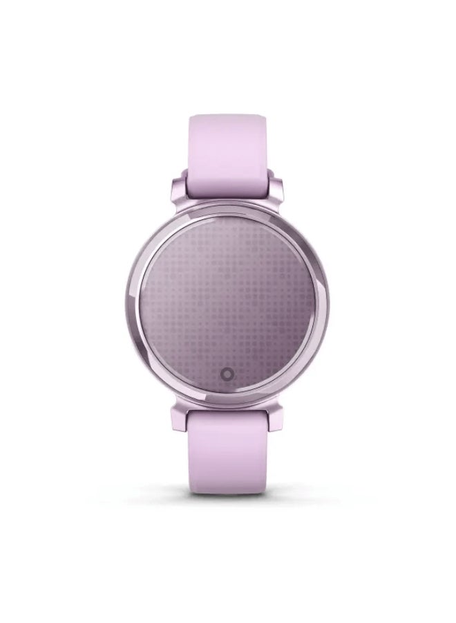 Lily 2 - 35.4 Mm - Up To 5 Days Of Battery Life - Lcd Display , Scratch Resistant, Corning Gorilla Glass 3, Heart Rate Monitor, Stress Tracking, Smart Notification, Built In Sports App, Ios And Android Compatible Metallic Lilac