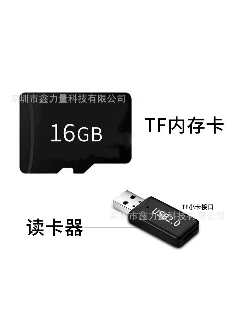 X2 Kids HD Digital Camera Mini Sports Toy Gift16g Sufficient Memory Card Reader 16g Sufficient Memory Card Reader