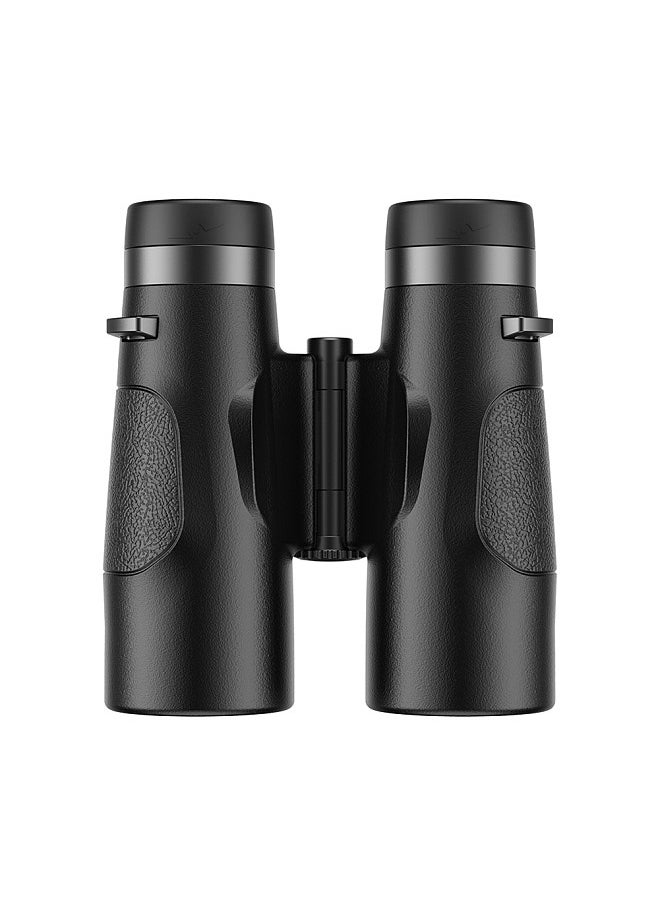 Portable Handheld Auto-Focus Binoculars 10X 42mm Objective Lens Binoculars Eye Distance Adjustable Telescopes Suitable for Ball Game Field Animal Competition Observation for Adults Kids