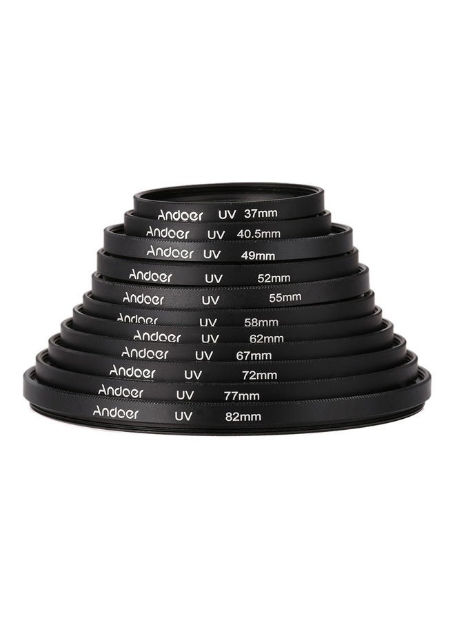 58 Mm UV Ultra-Violet Filter Lens Protector For Canon Nikon DSLR Camera 9.0 x 7.2 x 1.5cm Black