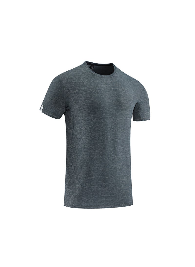 Mens Quick-Dry Sports T-Shirt Haze Blue