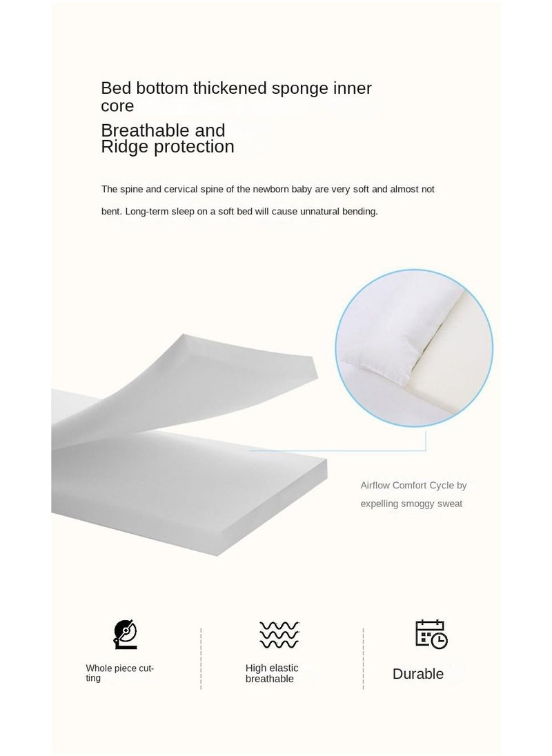 Baby Nest Removable And Washable Portable Anti Pressure Baby Crib Biomimetic Baby Crib Travel Baby Crib Can Be Used For Bedroom Travel Camping