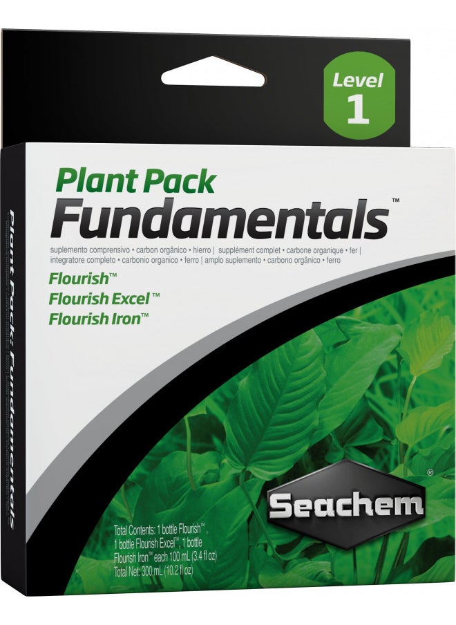 Seachem Plant Pack Fundementals (Box of 3 different 100ml Items)