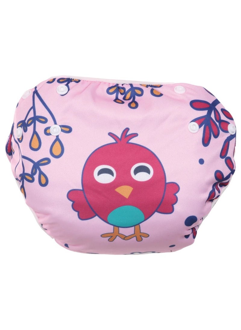 Polka Tots Reusable Swim Diaper - Bird