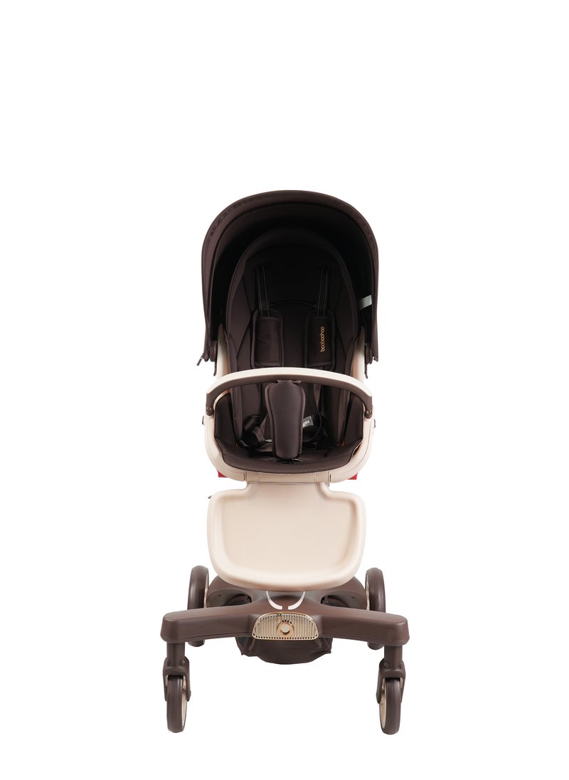 A must-have stroller for taking kids out, which is a two-way portable stroller suitable for newborns. It allows babies to sit or lie down comfortably, and also offers a high landscape view.