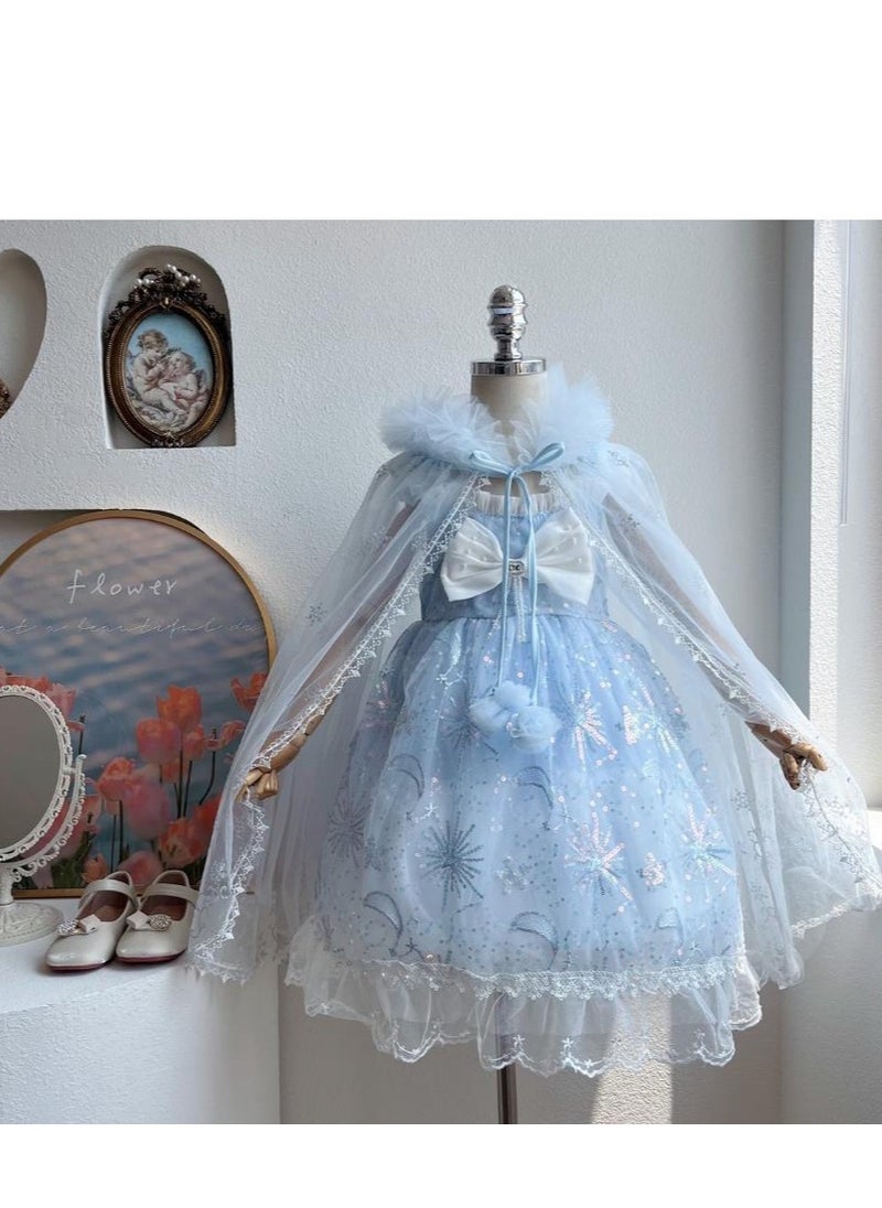 Sweet Princess Dress (Dress+Hooded Cloak)