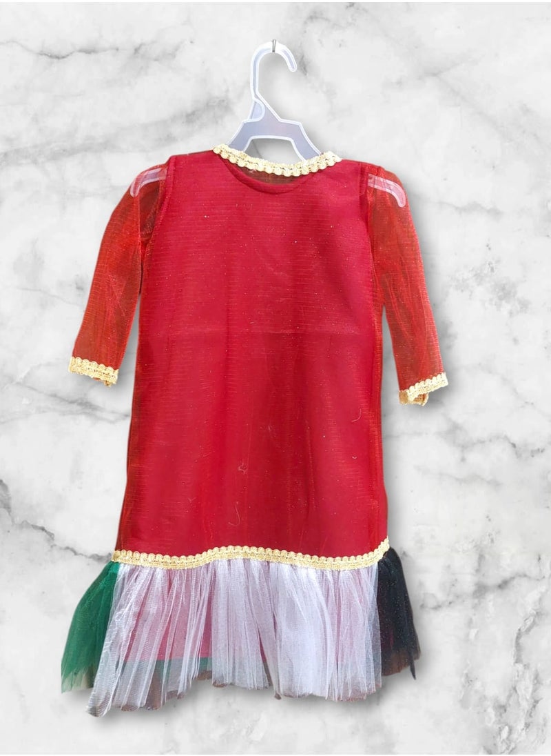 UAE NATIONAL DAY DRESS FOR GIRLS