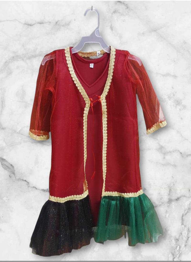 UAE NATIONAL DAY DRESS FOR GIRLS