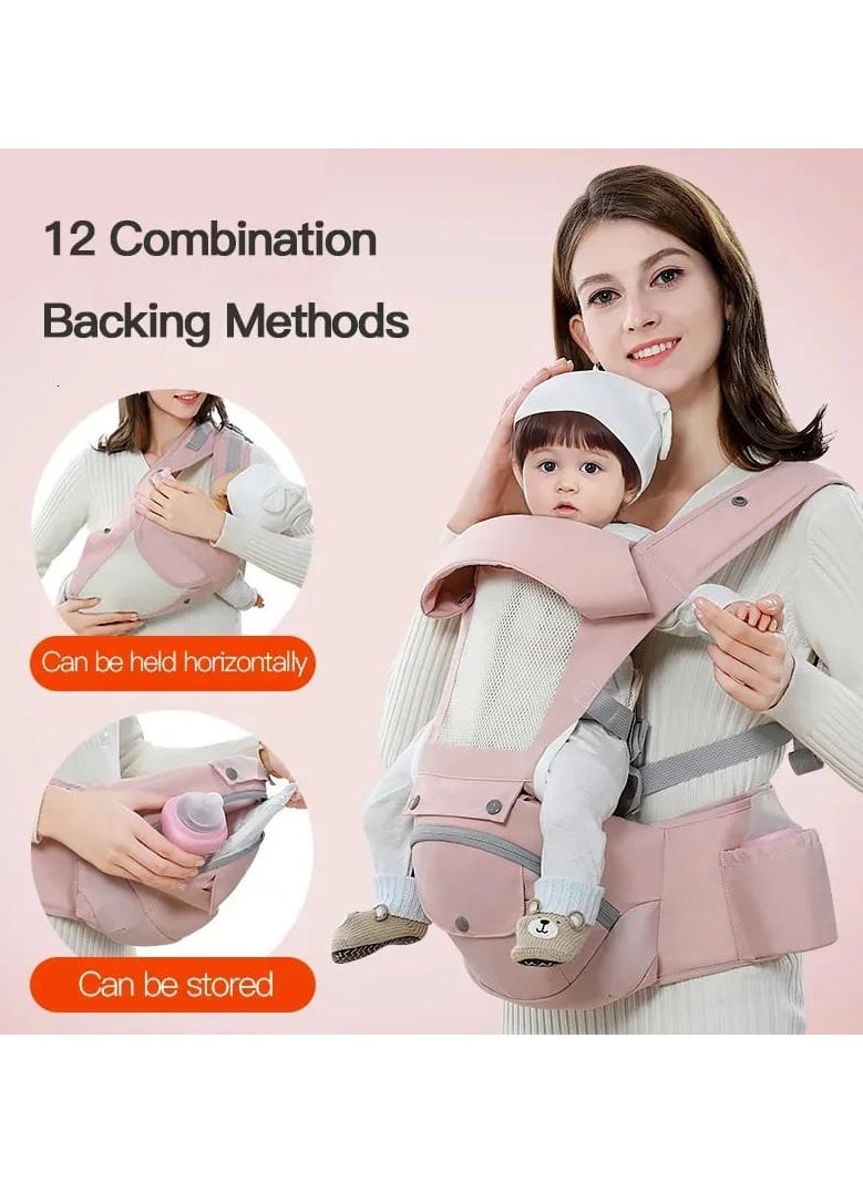 Carriers Slings Backpacks Baby Carrier with Hip Seat Ergonomic born Infant Kids Straps Sling Wrap Cotton Multi-purpose Baby Waist Stool Carrier Sling