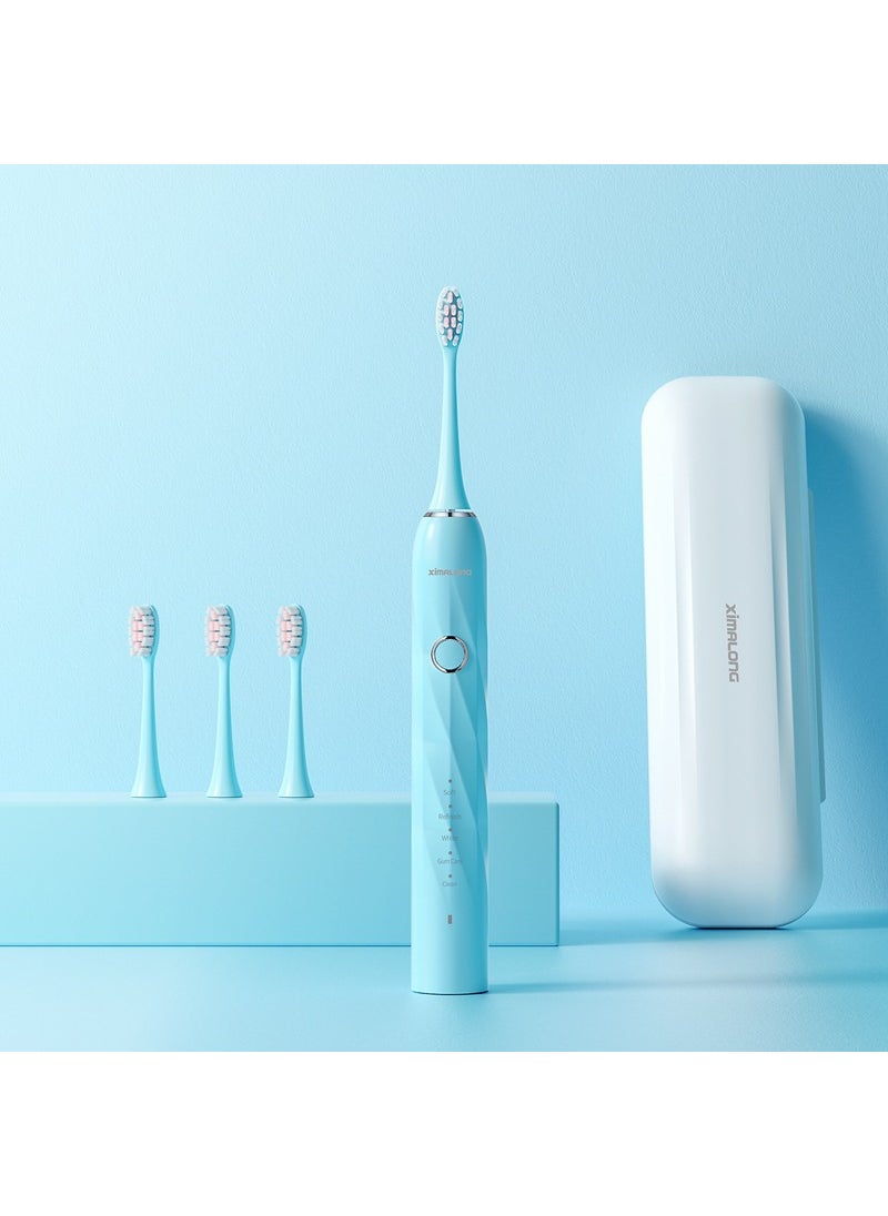 Magnetic Levitation Sonic Electric Toothbrush Sky Lake Blue