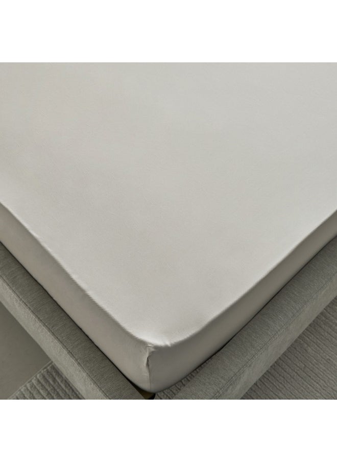 Purely-percale 300TC Single Fitted Sheet 200 x 36 x 90 cm