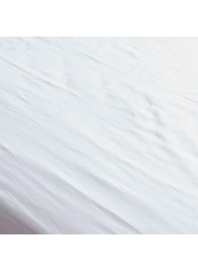 Ballina Solid Cotton King Flat Sheet 260 x 240 cm