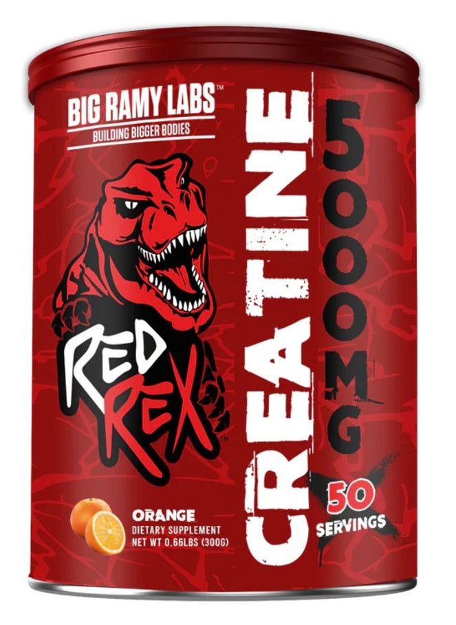 RED REX CREATINE 5000MG ORANGE, 300G