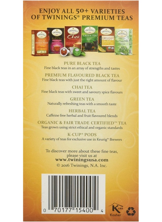 Twinings Lady Grey Tea, Tea Bags, 1.41 oz, 20 ct