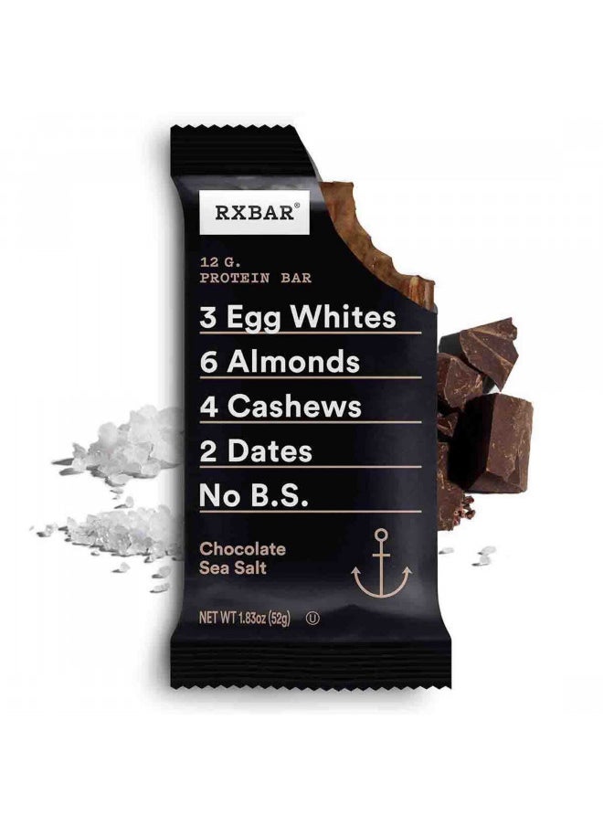RXBAR Protein Bars, 12g Protein, Gluten Free Snacks, Chocolate Lovers Variety Pack (5 Boxes, 25 Bars)