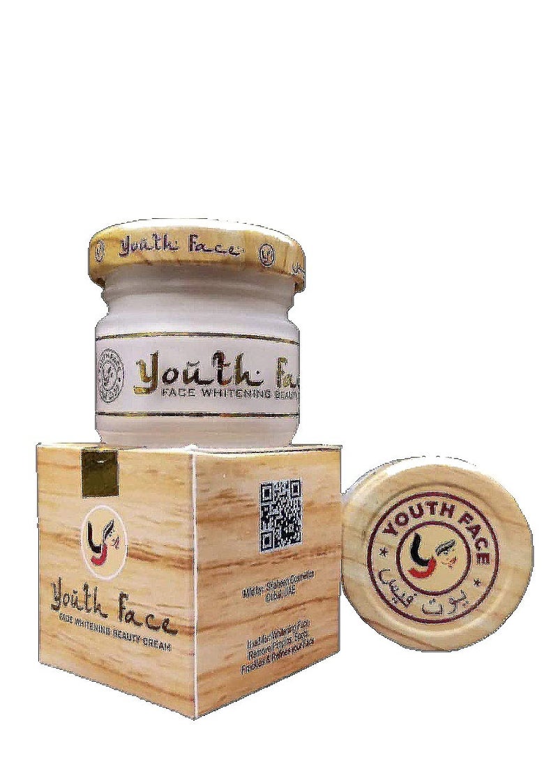 Youth Face Whitening Beauty Cream - Brightening and Anti-Aging Formula