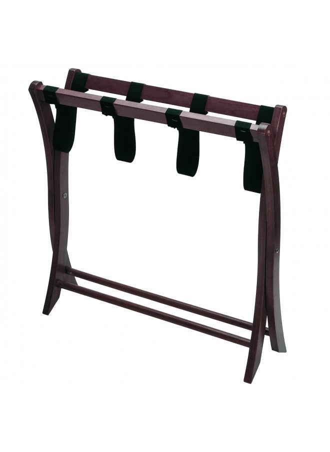 Winsome Wood Scarlett luggage rack, Espresso