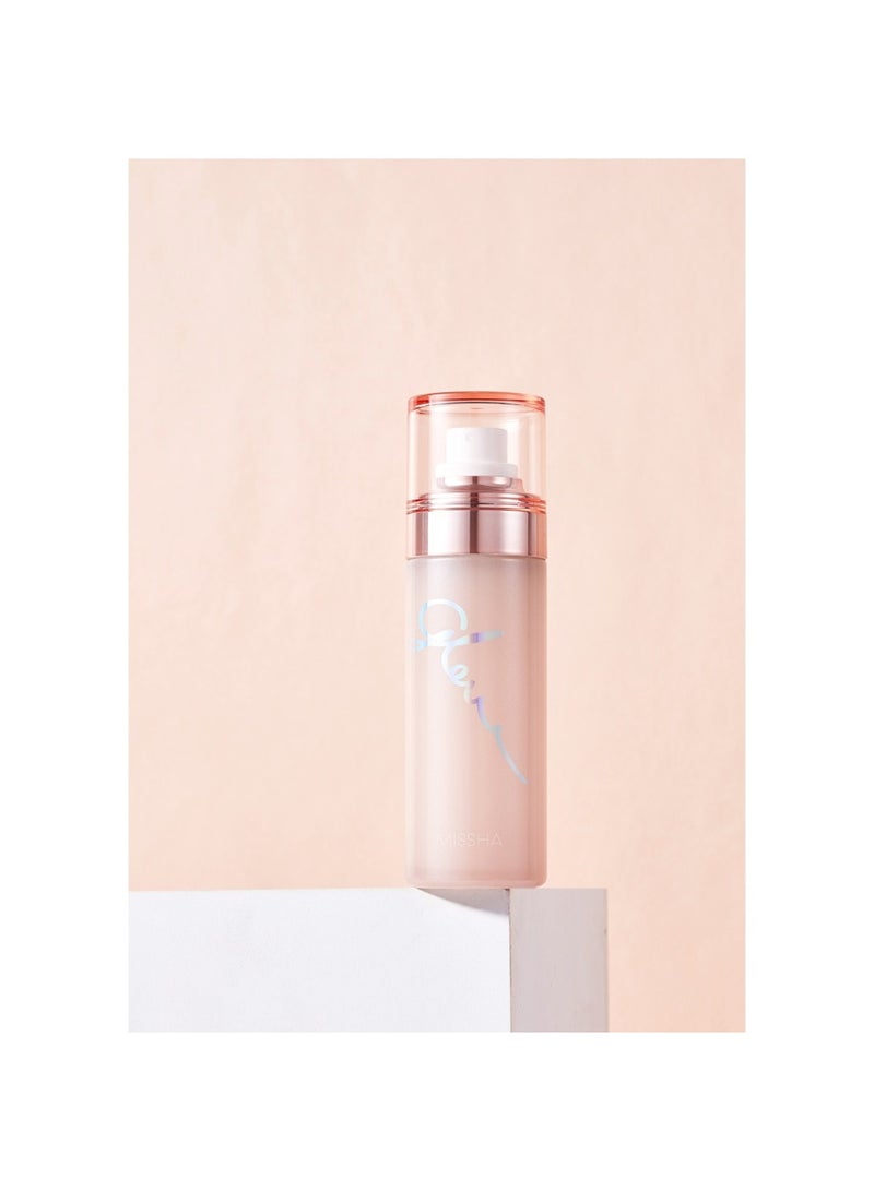 Korean Glow Skin Balm To Go Face Mist , 4-In-1 Hydrating, Refreshing, Makeup-Enhancing Formula , Portable Dewy Glow In Every Spray 80ml