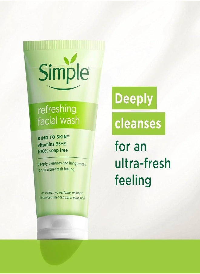 Soap Free Refreshing Facial Wash Smooth & Healthy Looking Skin 150ml