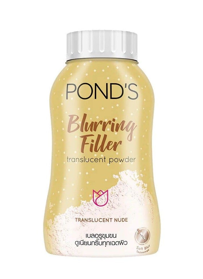 Pond’s Blurring Filler Translucent Powder - Translucent Nude for a Smooth, Matte Finish