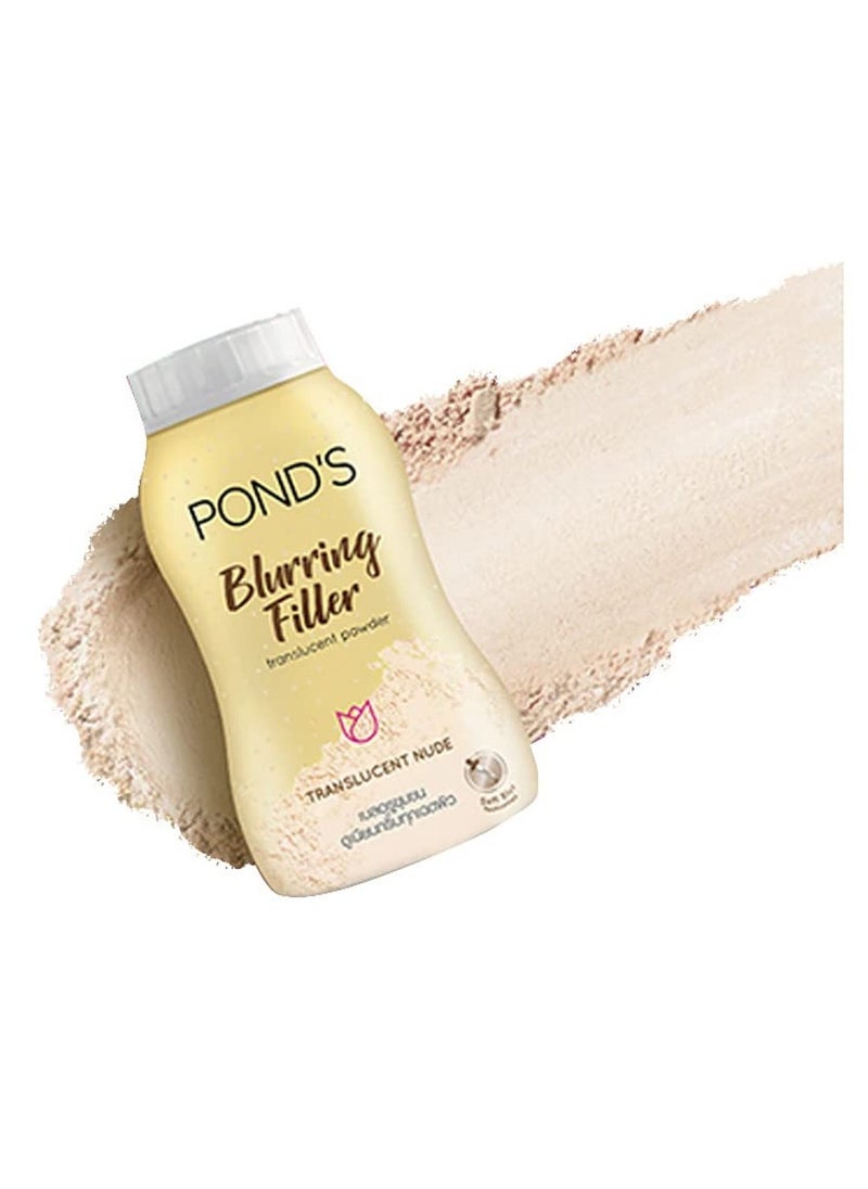 Pond’s Blurring Filler Translucent Powder - Translucent Nude for a Smooth, Matte Finish