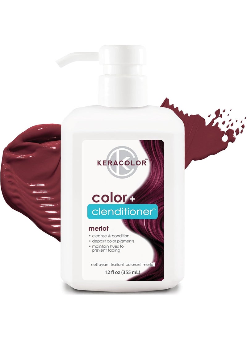 Keracolor Clenditioner Hair Dye - Semi Permanent Hair Color Depositing Conditioner, Cruelty-free, 12 Fl. Oz.